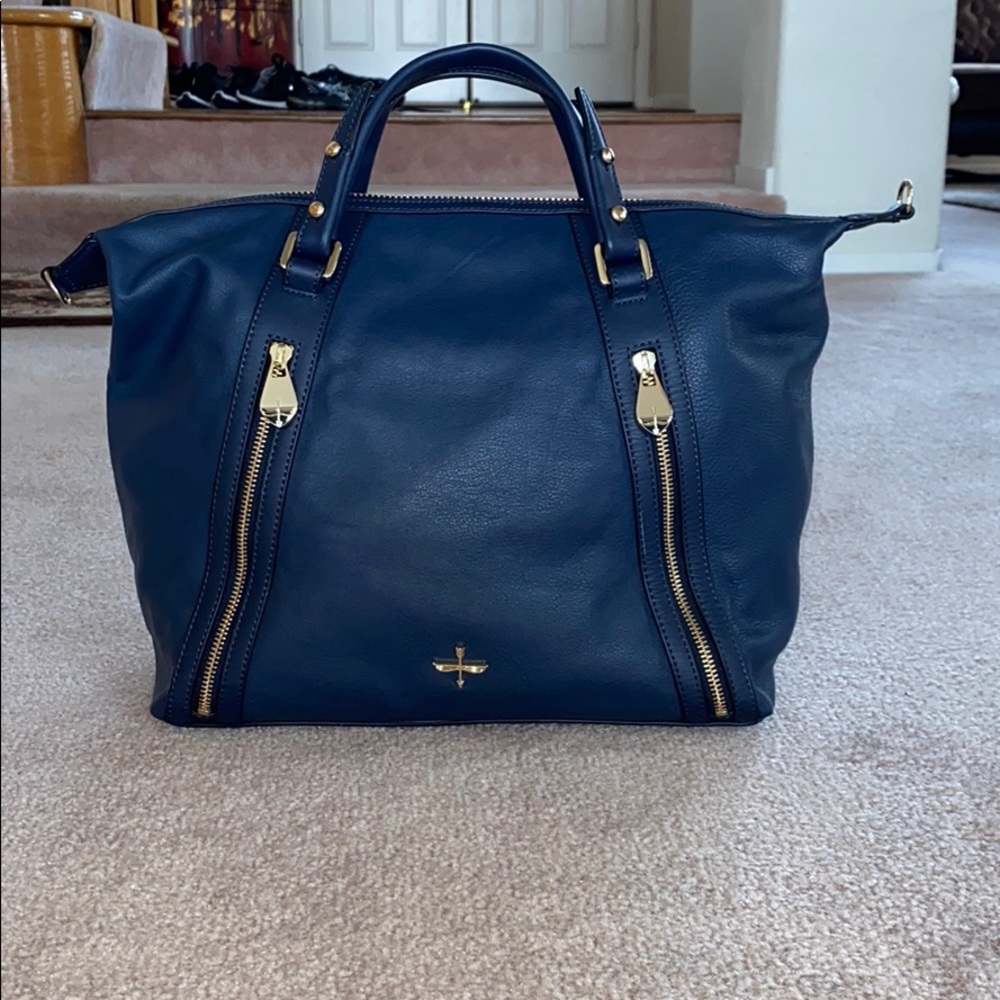 Blue purse